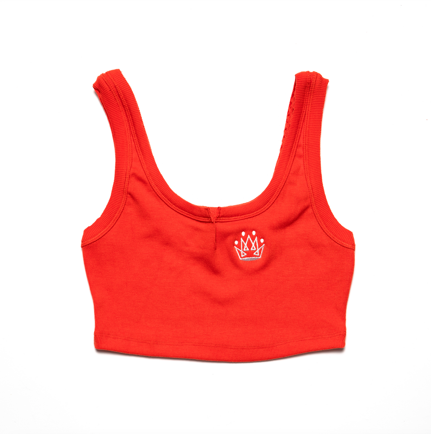 Orange OG Sleeveless Crop Tank Top