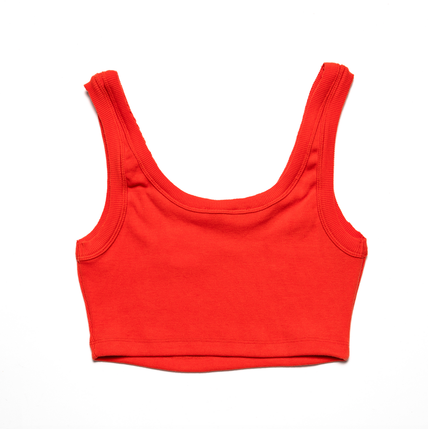 Orange OG Sleeveless Crop Tank Top